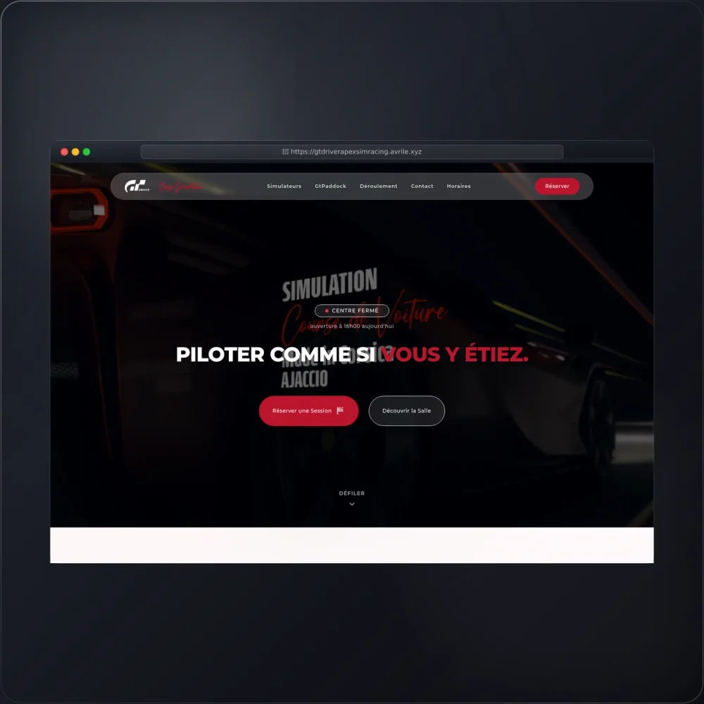 GT Driver - Apex SimRacing